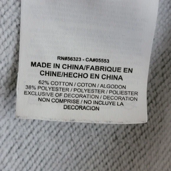 Nike versa dri fit open back gray sweatshirt size XS - Picture 6 of 8